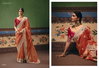 Orange Colour Gshringar By Kimora Fancy Fabric With Designer Work Saree Ks-5627